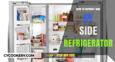 Quick Guide: Safely Defrosting Your Side-by-Side Refrigerator