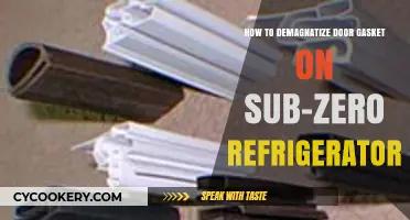 Easy Steps to Demagnetize Your Sub-Zero Refrigerator Gasket