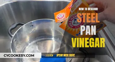 Steel Pan Cleaning: Vinegar Power