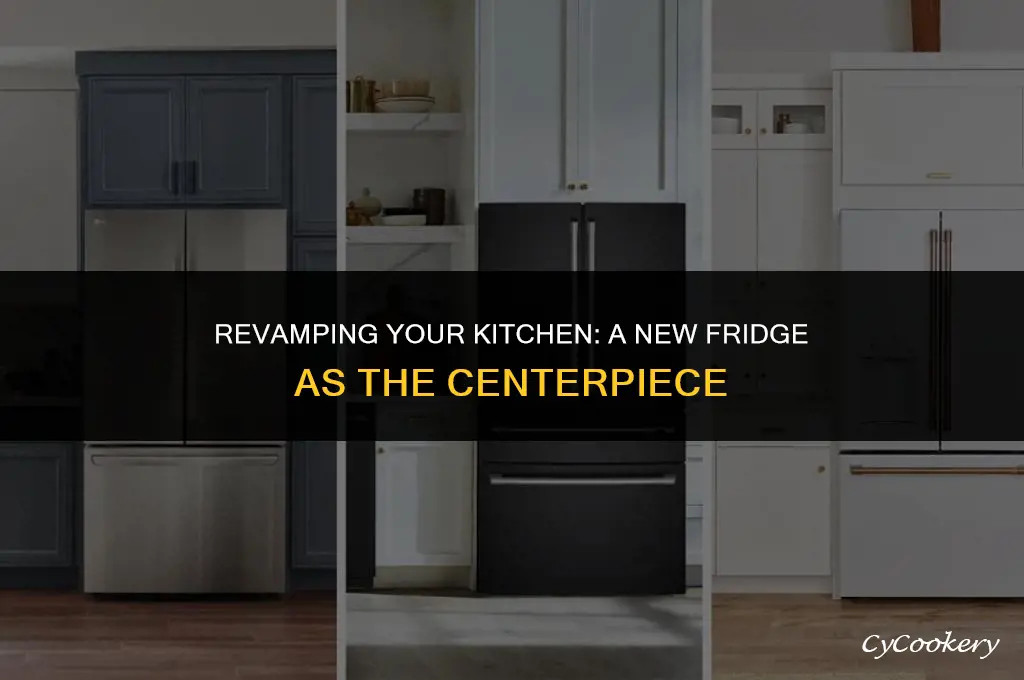 how to design a kitchen around a new refrigerator