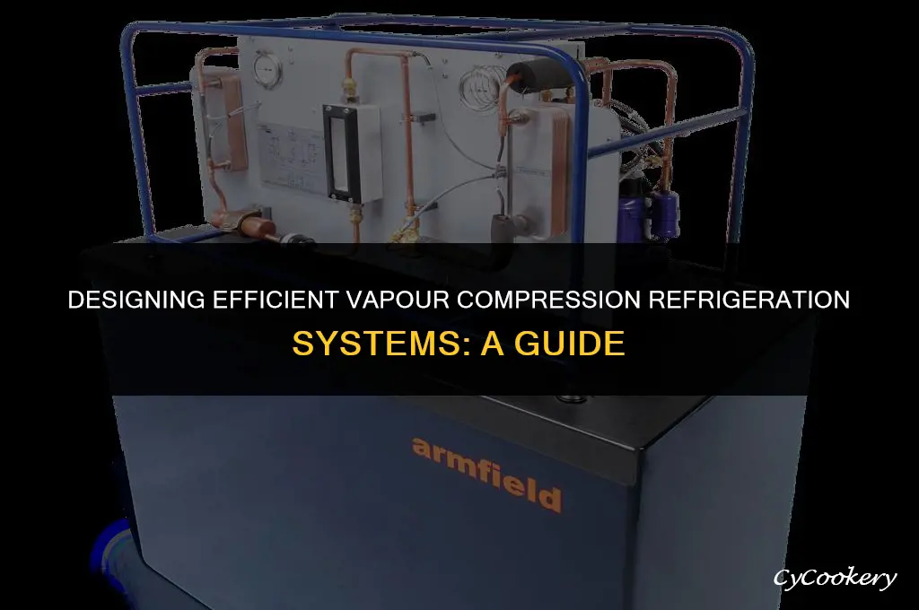 how to design a vapour compression refrigeration system