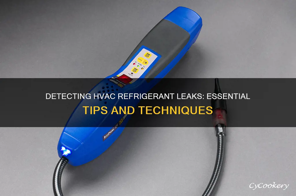how to detect refrigerant leak in hvac
