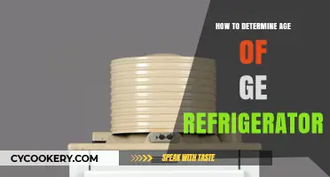 How to Determine the Age of Your GE Refrigerator