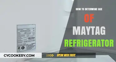 How to Determine the Age of Your Maytag Refrigerator