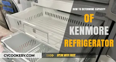 How to Accurately Determine Your Kenmore Refrigerator's Capacity
