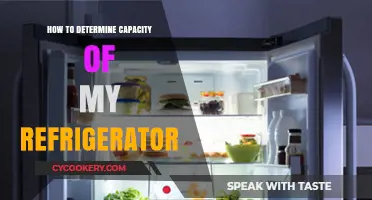 How to Accurately Determine Your Refrigerator's Capacity: A Guide