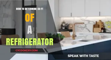 Easy Steps to Calculate Your Refrigerator's Cubic Feet
