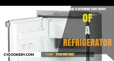 Calculating Cubic Inches: A Simple Guide for Your Refrigerator