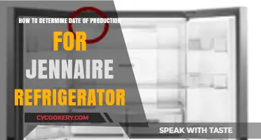 Decoding the Date: A Guide to Jennaire Refrigerator Production