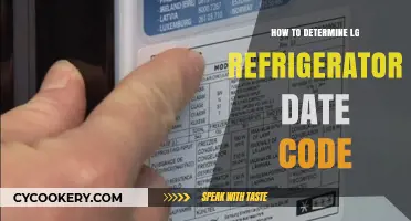 Decoding Your LG Fridge: A Guide to Finding the Date Code
