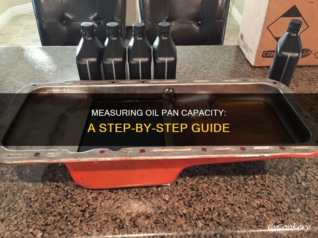 how to determine oil pan capacity