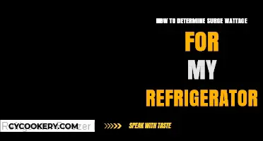 Understanding Surge Wattage: A Guide for Your Refrigerator's Power Needs