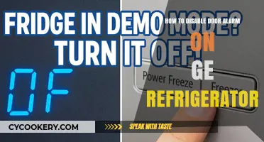 Silencing the GE Fridge Alarm: A Simple Guide