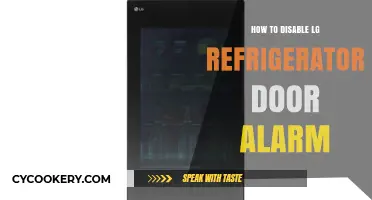 Quick Fix: Silencing Your LG Fridge Door Alarm Easily
