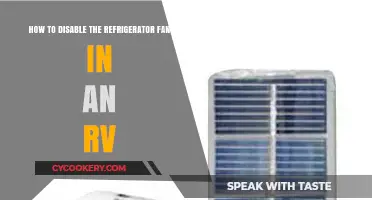 RV Refrigerator Fan Woes: How to Disable It Safely