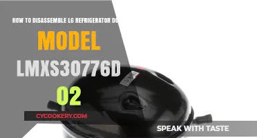 Disassembling LG Refrigerator Door Model LMXS30776D-02: A Step-by-Step Guide