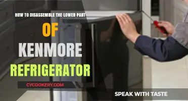 Kenmore Refrigerator Disassembly: A Step-by-Step Guide to the Lower Section