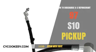 Mastering the Art of Discharging C Refrigerant in Your S10 Pickup