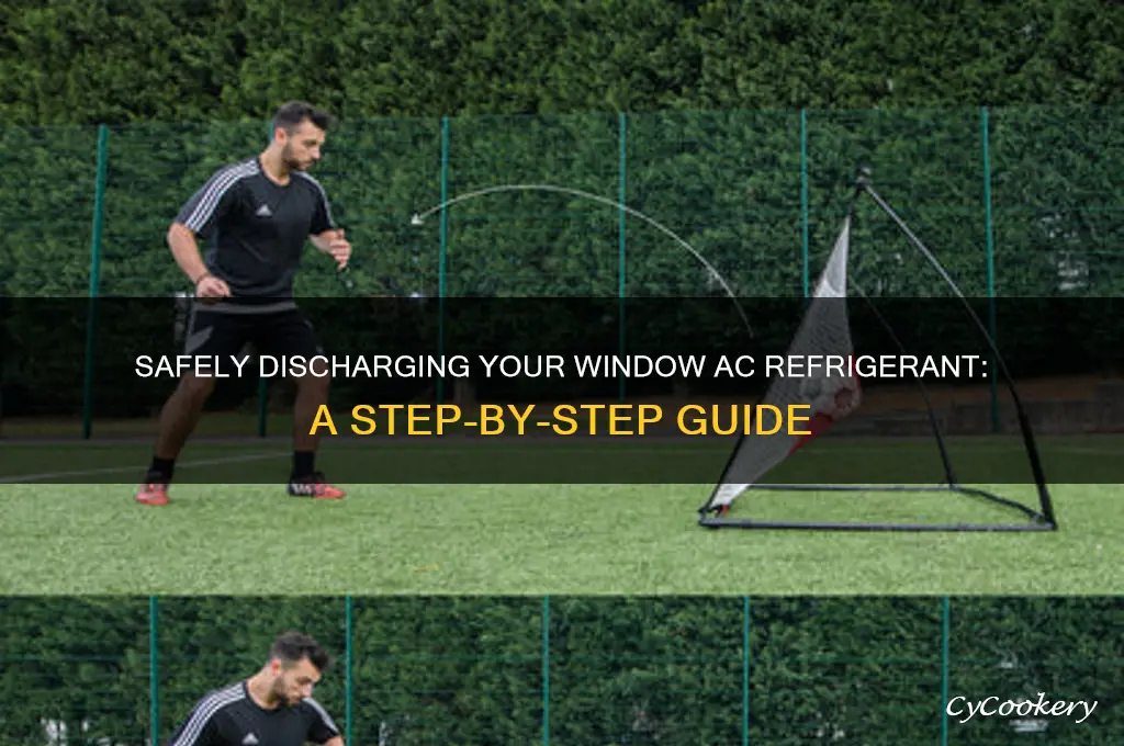 how to discharge window air conditioner refrigerant