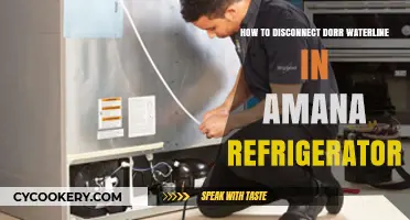 Easy Steps to Disconnect the Water Line in Your Amana Fridge