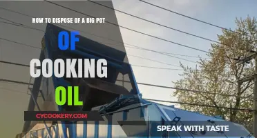 Dispose of Cooking Oil: Tips for Safe Disposal