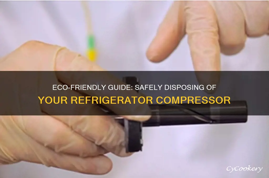 how to dispose of a refrigerator compressor