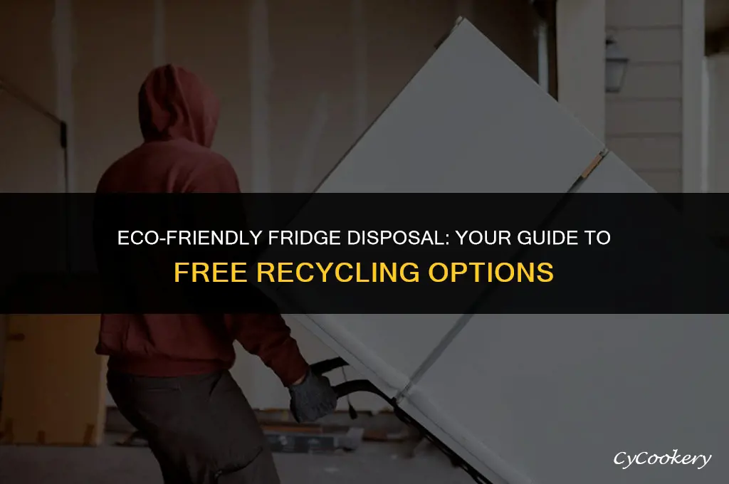 how to dispose of a refrigerator for free 13027