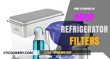 Eco-Friendly Guide: Properly Disposing of Drop Refrigerator Filters