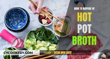 Properly Dispose of Hot Pot Broth to Avoid Drain Disaster