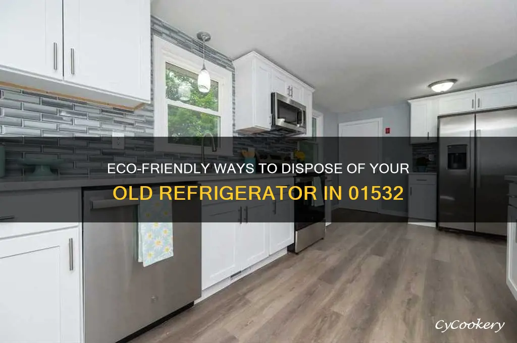 how to dispose of old refrigerator 01532