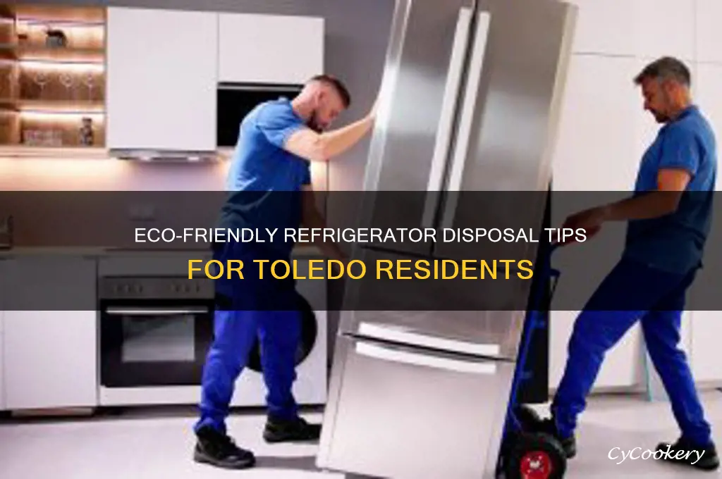 how to dispose of old refrigerator toledo