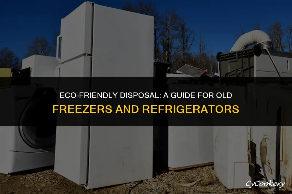 how to dispose of ole freezer and refrigerator