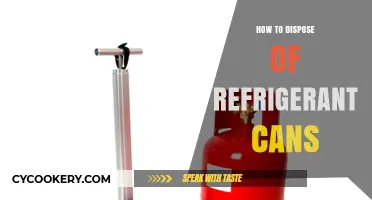Safe and Eco-Friendly Ways to Dispose of Refrigerant Cans