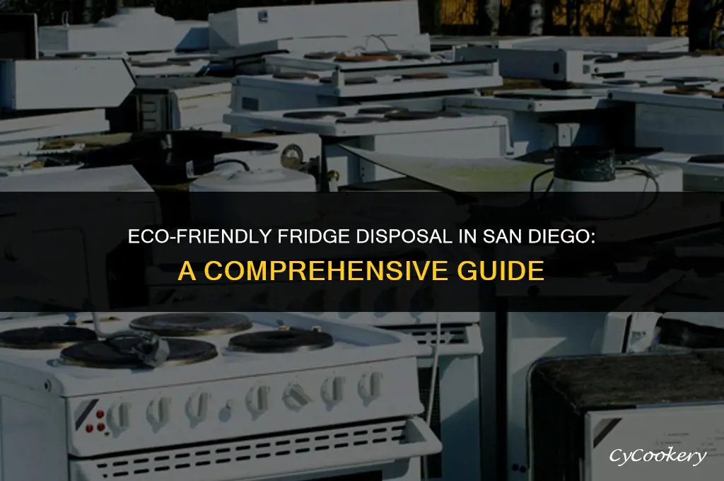 how to dispose of refrigerator in san diego