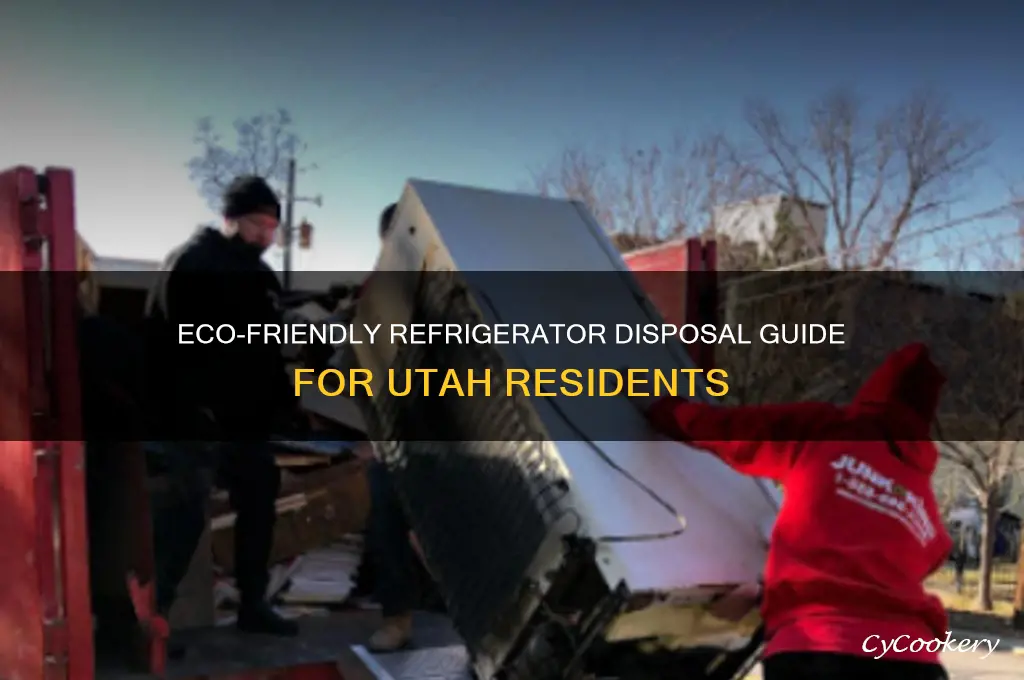 how to dispose of refrigerators in utah