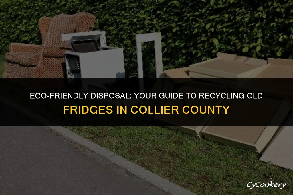 how to dispose of used refrigerator in collier county