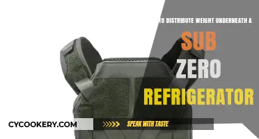 Optimal Weight Distribution for Sub-Zero Refrigerators: A Guide