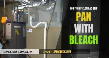 Clean AC Drip Pan: Bleach DIY Guide