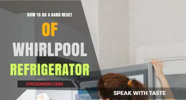 Revive Your Whirlpool Fridge: The Ultimate Hard Reset Guide