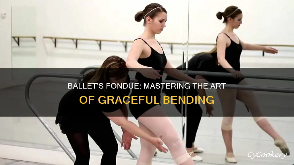 how to do fondue in ballet