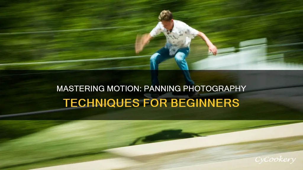 how to do panning photography