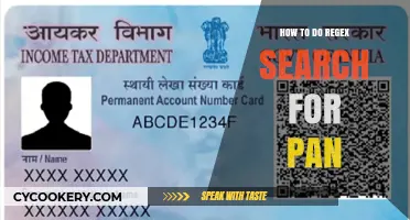 Efficiently Use Regular Expressions to Validate Indian PANs