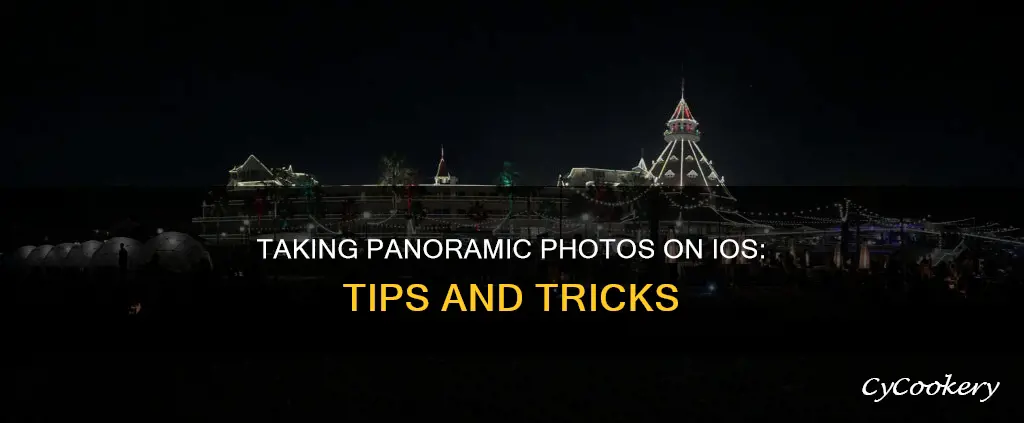 how to do the pano photo for ios