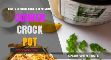 Pressure Cooker Whole Chicken: Quick, Easy, Delicious!