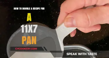 Baking Bigger: Doubling Recipes for an 11x7 Pan