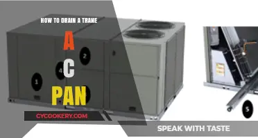 Draining Trane A/C Pan: Step-by-Step Guide