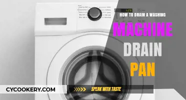 Washing Machine Drain Pan: Maintenance and Draining Tips