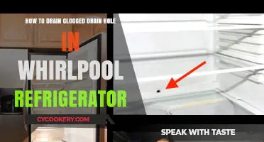 Unclogging Your Whirlpool Fridge Drain: A Step-by-Step Guide