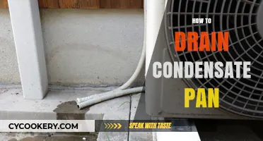 Draining Condensate Pan: An Easy Step-by-Step Guide