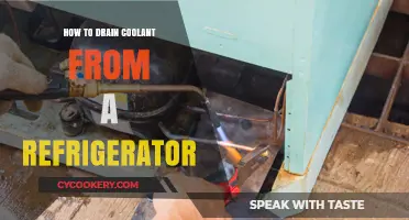 Step-by-Step Guide to Safely Draining Refrigerator Coolant